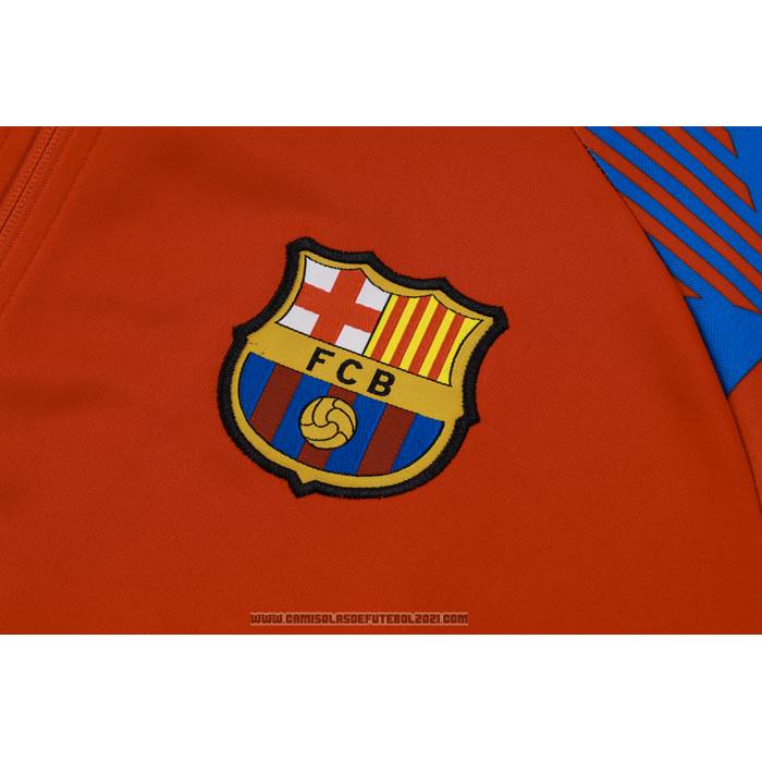 Jaqueta de Treinamento Barcelona 2023-2024 Vermelho